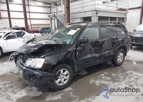 2001 Toyota Highlander V6 z USA, uszkodzony, nr VIN JTEHF21A110031694